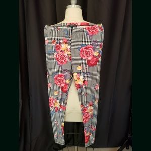 New Herringbone Super Soft Floral Leggings